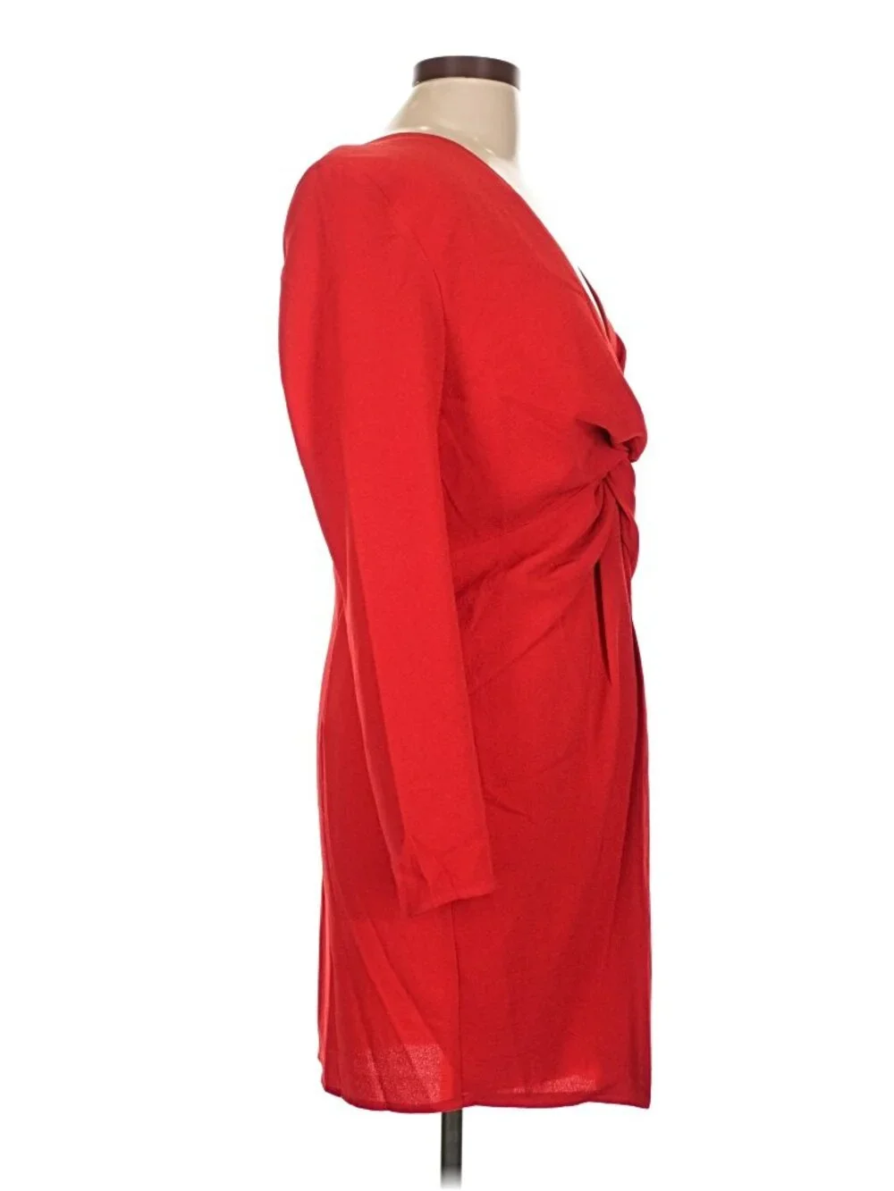 ASOS Twist Front Red Mini Dress NWT Size 12